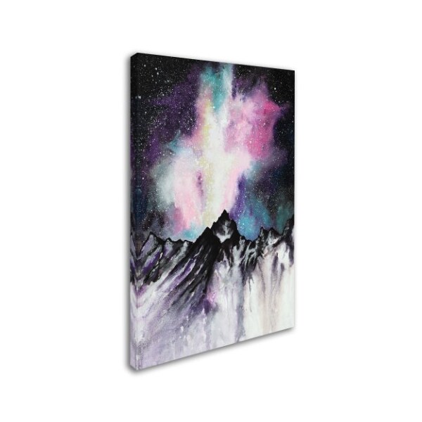 Michelle Faber 'Starruption Galaxy Landscape' Canvas Art,16x24